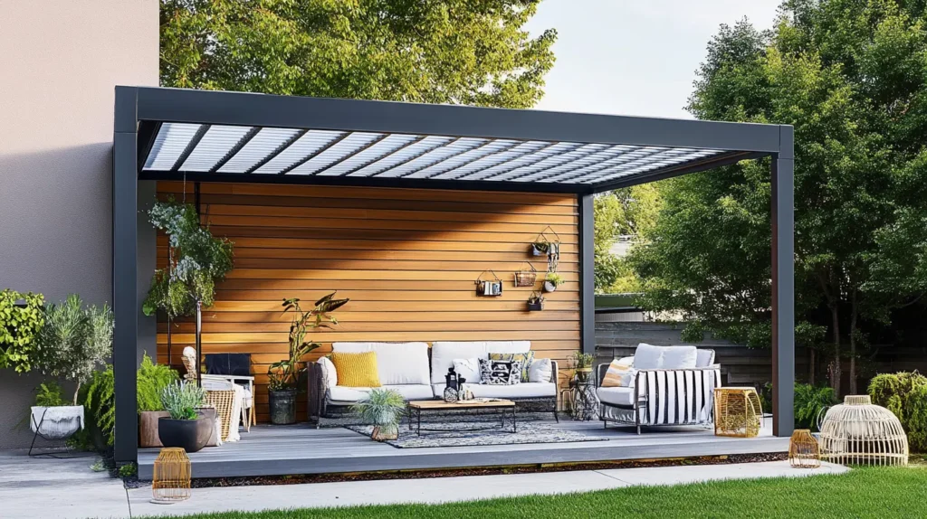 modern pergola design in cairns