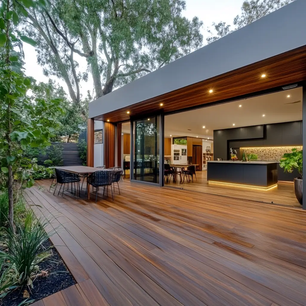 timber decking in Cairns